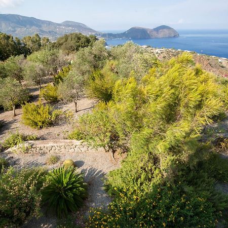 Sealight Villa Lipari - Vista E Piscina 外观 照片